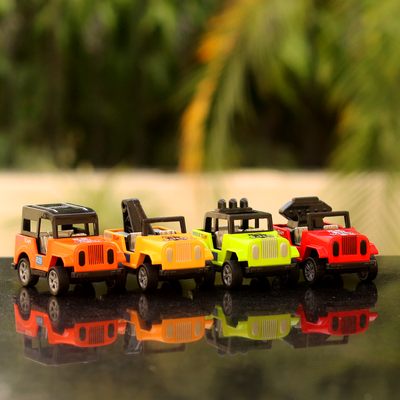 Diecast Pull Back Jeep Set-4 (4328)