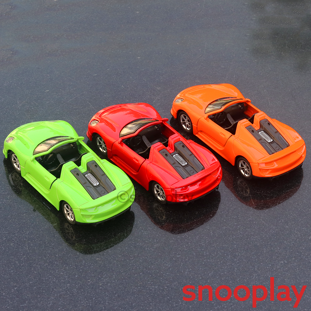 Road Burner (4339) Diecast Car resembling Porsche Boxter (Assorted Colours)