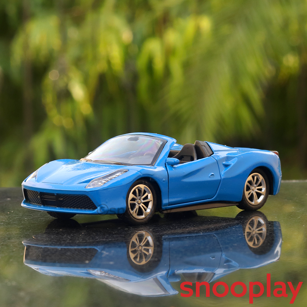 Road Burner Diecast Car (4338) resembling Ferrari Spider (Assorted Colours)