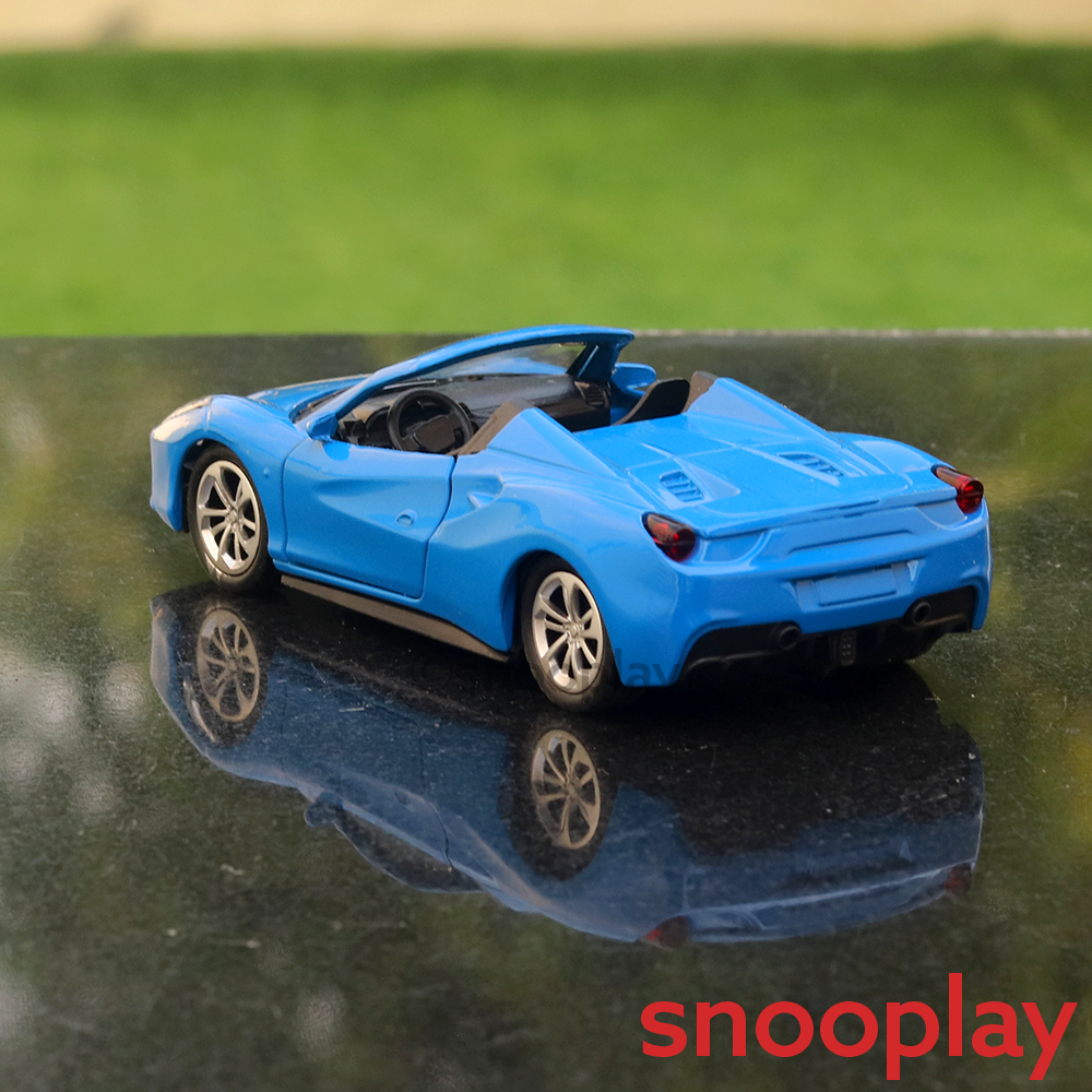 Road Burner Diecast Car (4338) resembling Ferrari Spider (Assorted Colours)