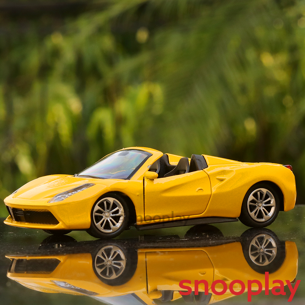 Road Burner Diecast Car (4338) resembling Ferrari Spider (Assorted Colours)