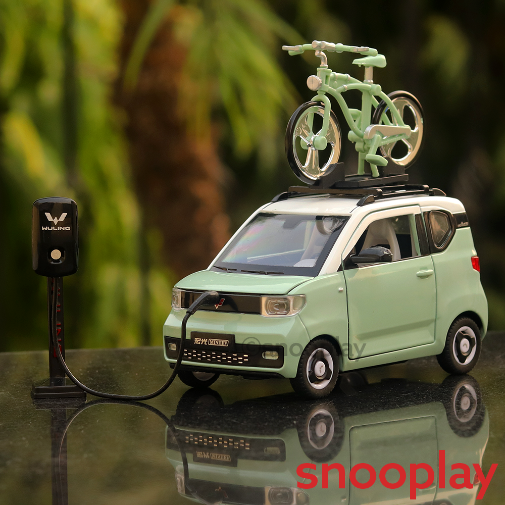 Diecast Car with Charging Station - Assorted Colors