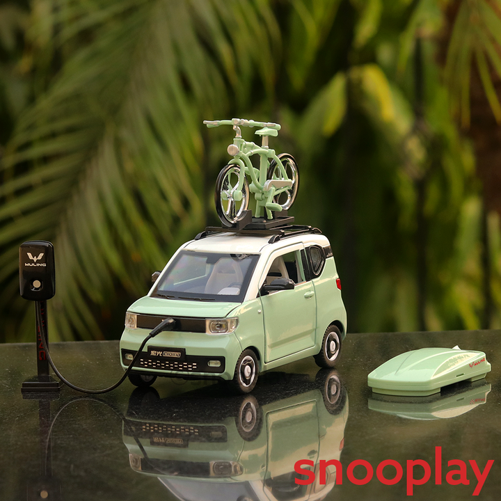 Diecast Car with Charging Station - Assorted Colors