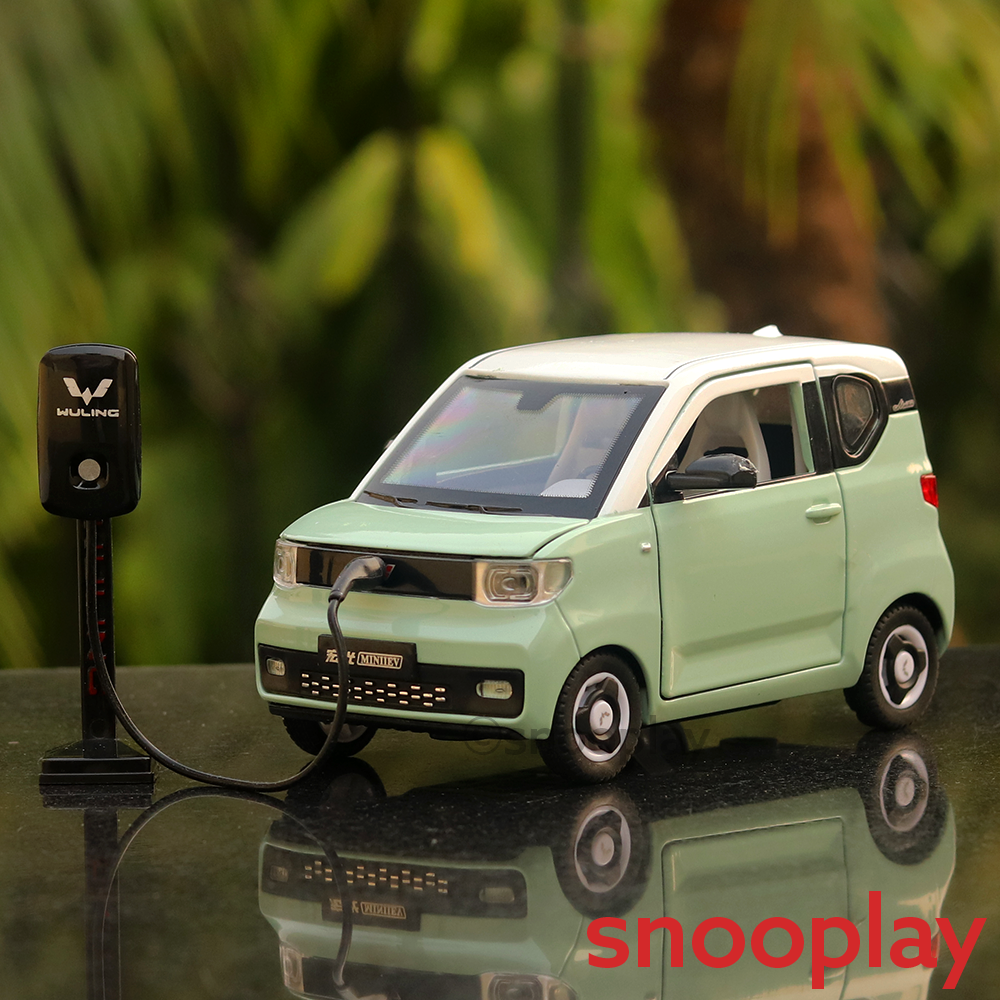 Diecast Car with Charging Station - Assorted Colors