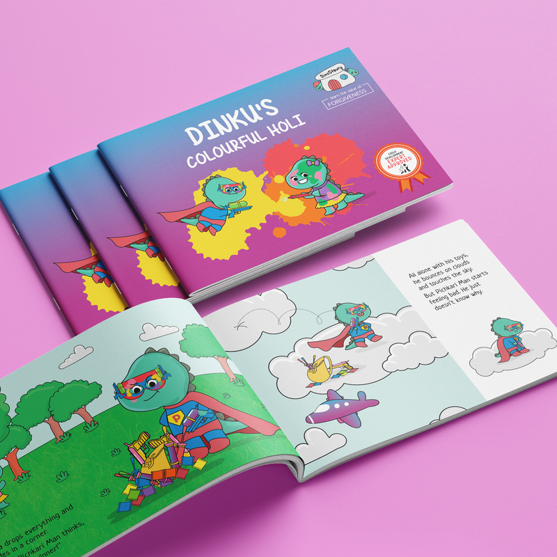 Dinku’s Colorful Holi Activity Book