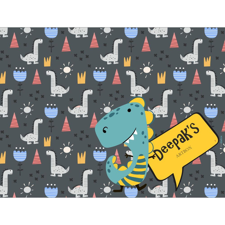 Personalised Artbox - Dinosaur Pattern (COD Not Available)