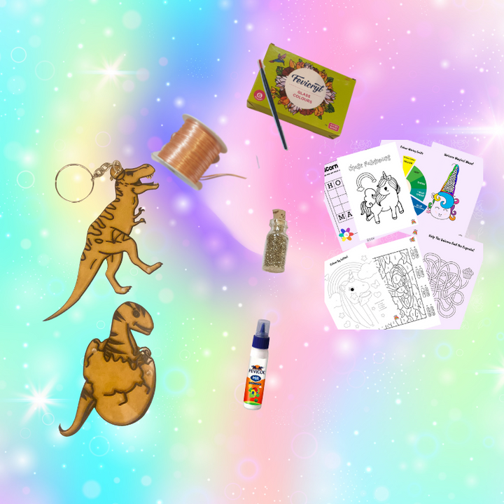 Dino Sun Catcher Activity Kit (3-5 Years)