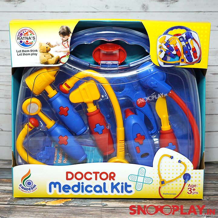 Doctor Medical Kit Suitcase Pretend Play Toy Set For Kids