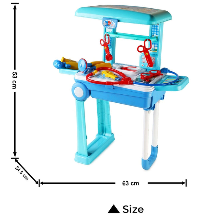 Doctor Set Trolly With Wheels