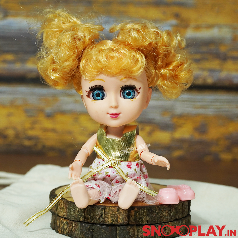 The baking doll set with doll having twistable arms and legs.