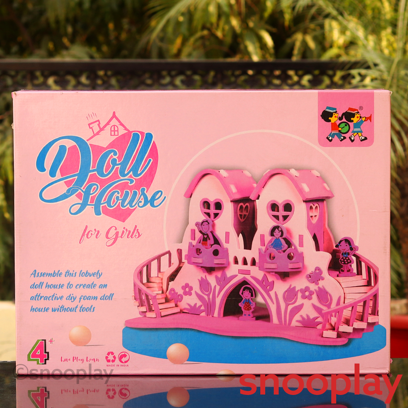 Self Assemble DIY Foam Doll House