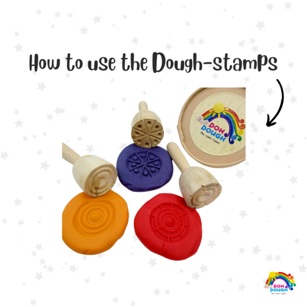 Set of 3 Dough Stamps (3-8 Years)