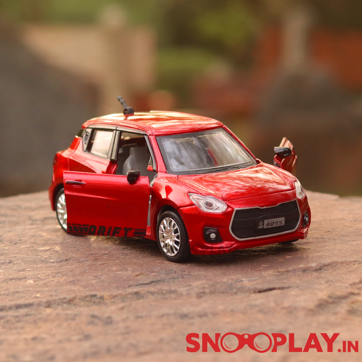 Drift Car (New Swift) Hatchback Miniature Toy Car (Pull Back Car) - Assorted Colours