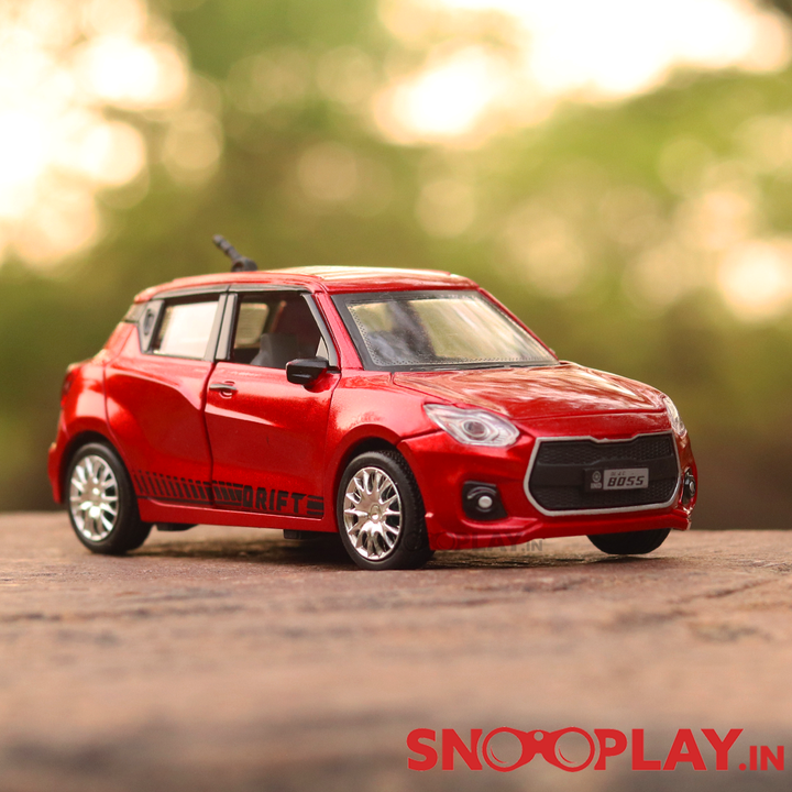 Drift Car (New Swift) Hatchback Miniature Toy Car (Pull Back Car) - Assorted Colours