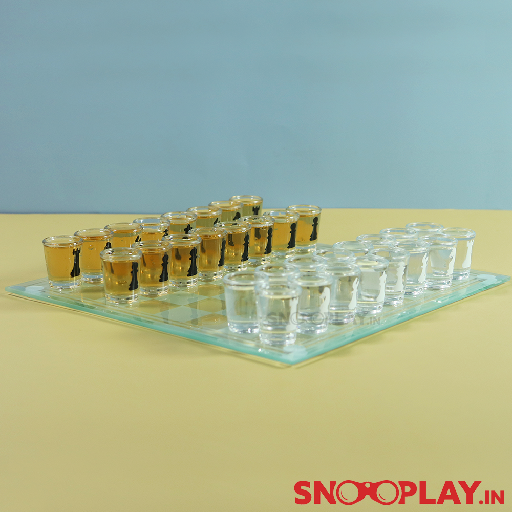 Drinking Chess Game (With Shot Glasses) Party Game -Big Size