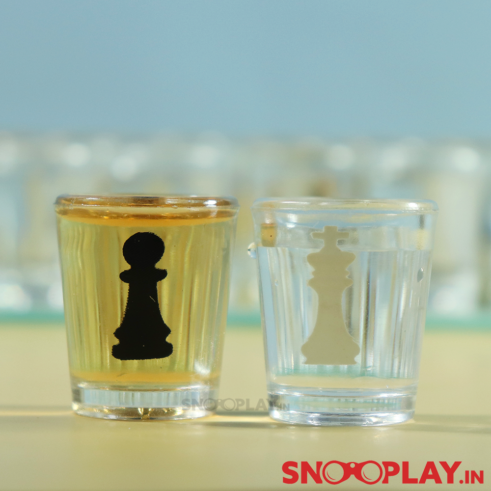Drinking Chess Game (With Shot Glasses) Party Game -Big Size