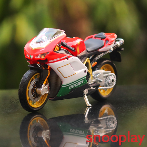 Maisto Original Licensed Ducati 1098 S Bike | 1:18 Scale (14 Years till Grown Ups)