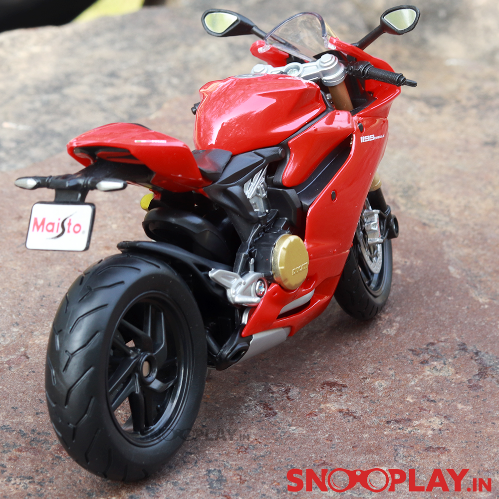 Ducati 1199 Panigale Diecast Bike Scale Model (1:12 Scale)