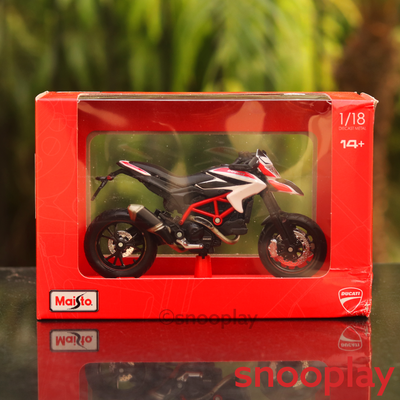 Ducati Hypermotard SP Diecast Bike Scale Model (1:18 Scale)