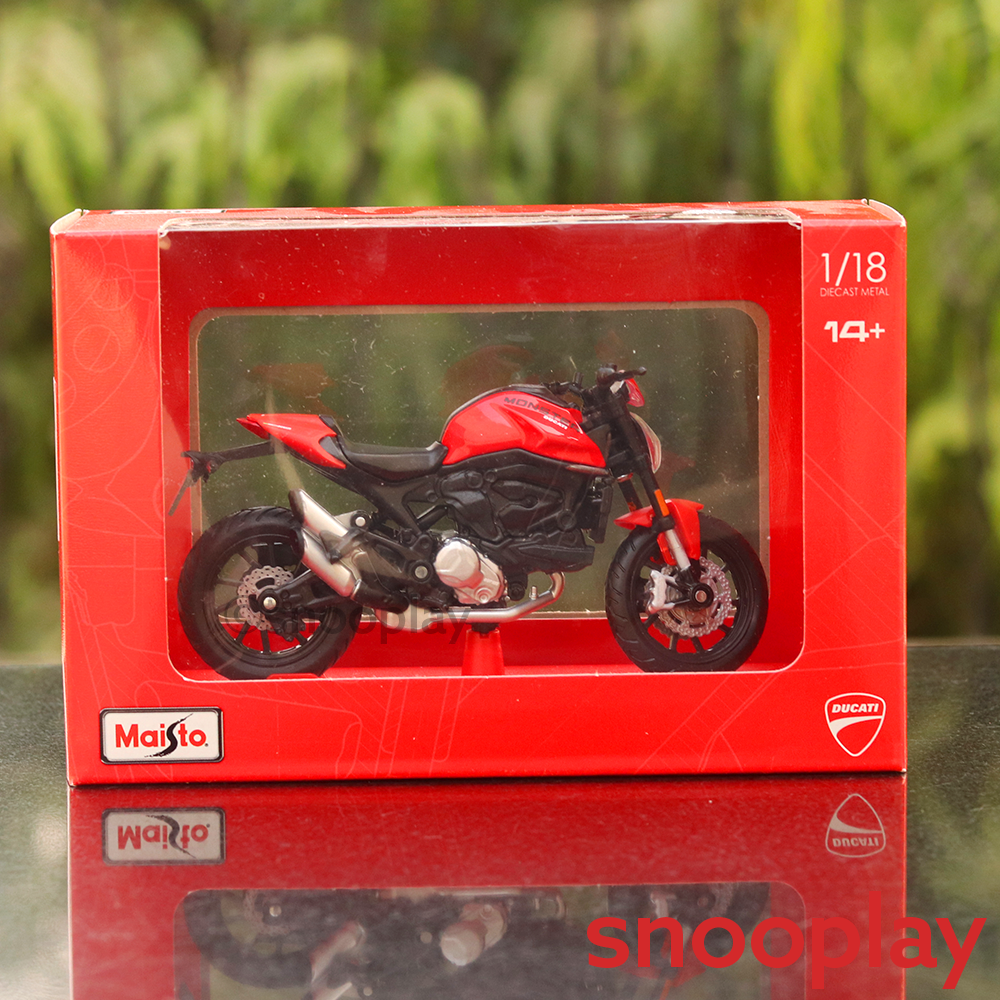 Ducati Monster Diecast 2021 Bike Scale Model 1:18