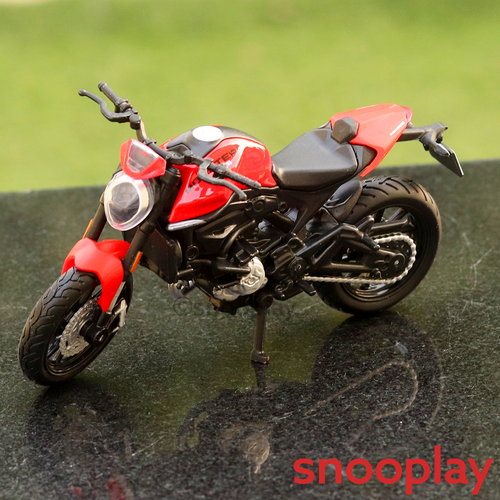 Maisto Original Licensed Ducati Monster 2021 Diecast Bike | 1:18 Scale (14 Years till Grown Ups)