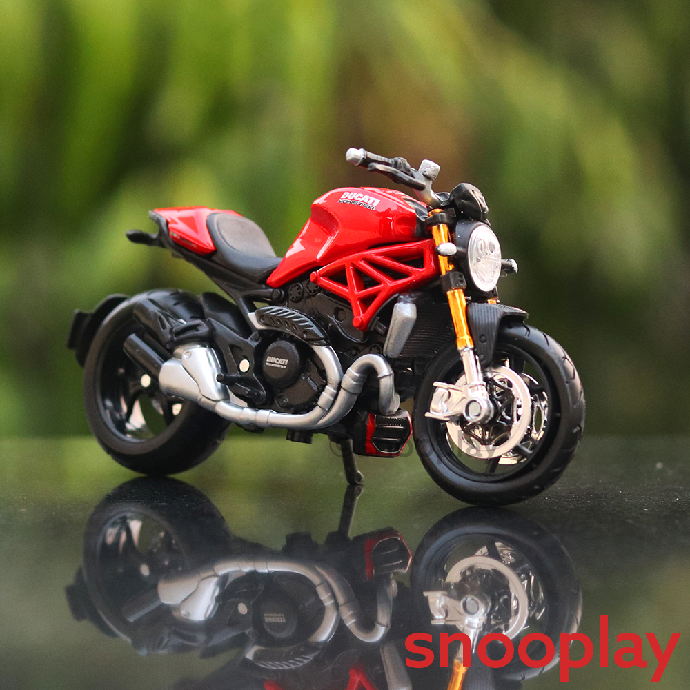 Licensed Ducati Monster 1200S Bike Scale Model 1:18 – Snooplay