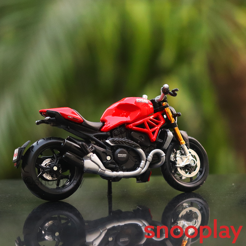 Licensed Ducati Monster 1200S Bike Scale Model 1:18