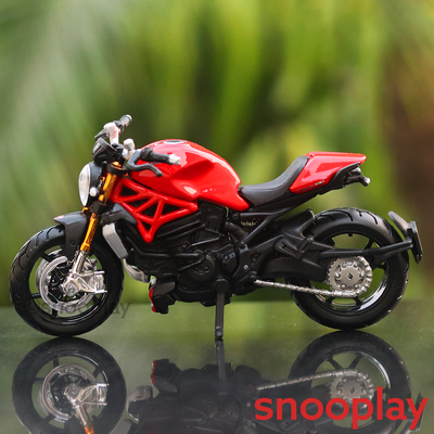 Licensed Ducati Monster 1200S Bike Scale Model 1:18