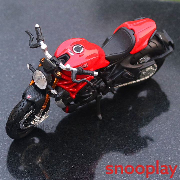 Licensed Ducati Monster 1200S Bike Scale Model 1:18