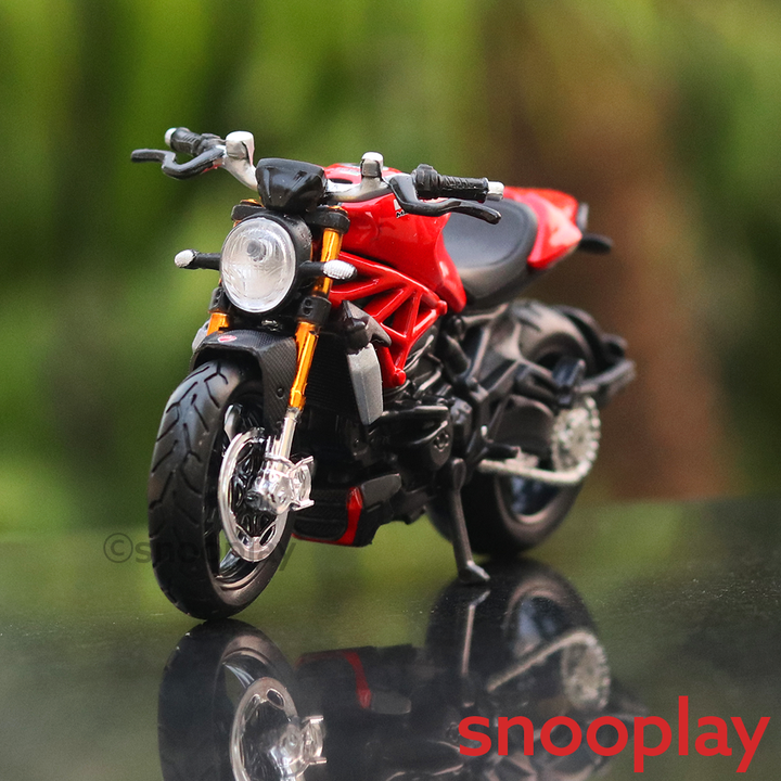 Licensed Ducati Monster 1200S Bike Scale Model 1:18