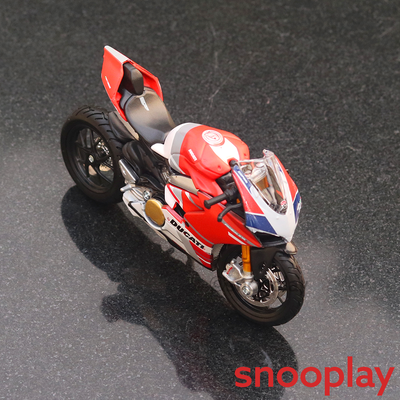 Ducati Panigale V4 S Corse Diecast Bike Scale Model (1:18 Scale)