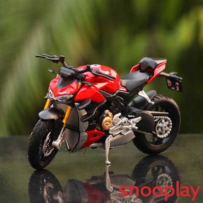 Licensed Ducati Super Naked V4s Diecast Bike Model (1:18 Scale)