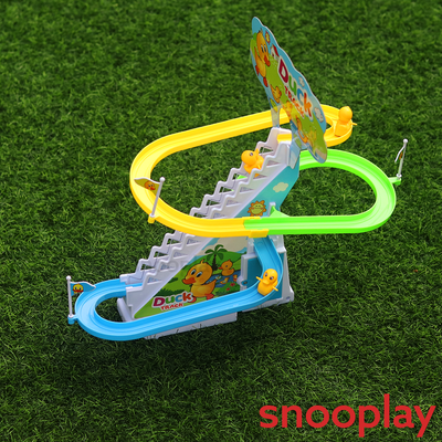 Electronic Duck Track Set for Kids- comes with light & sound