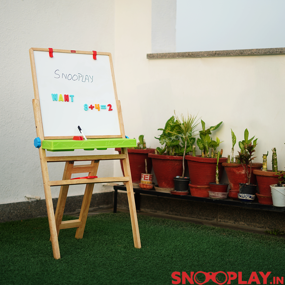 4 in 1 Wooden Easel Board for Kids