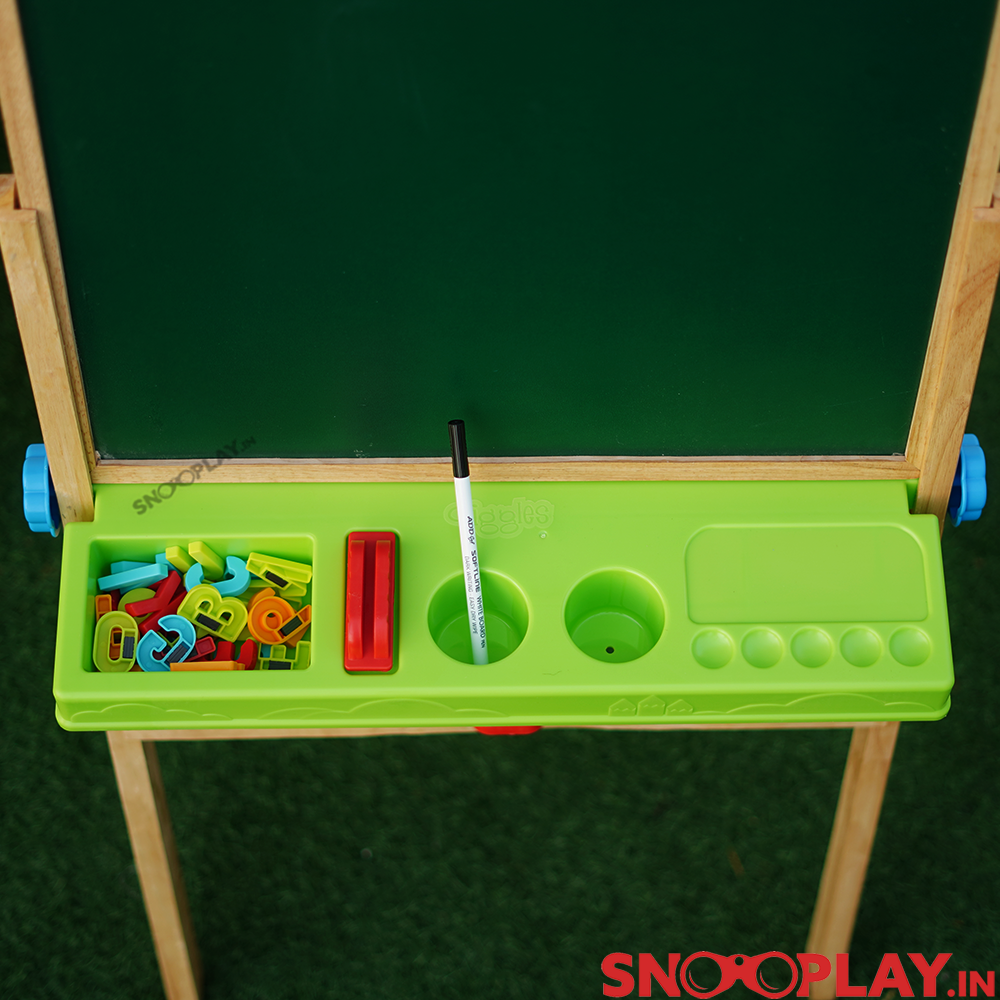 4 in 1 Wooden Easel Board for Kids