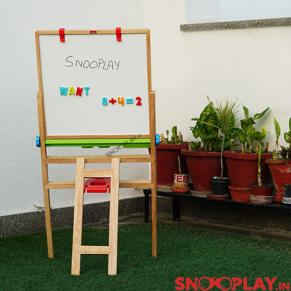 4 in 1 Wooden Easel Board for Kids