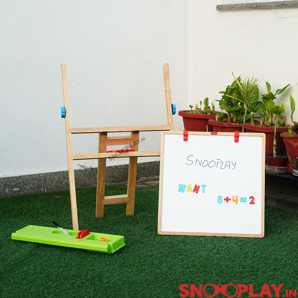 4 in 1 Wooden Easel Board for Kids