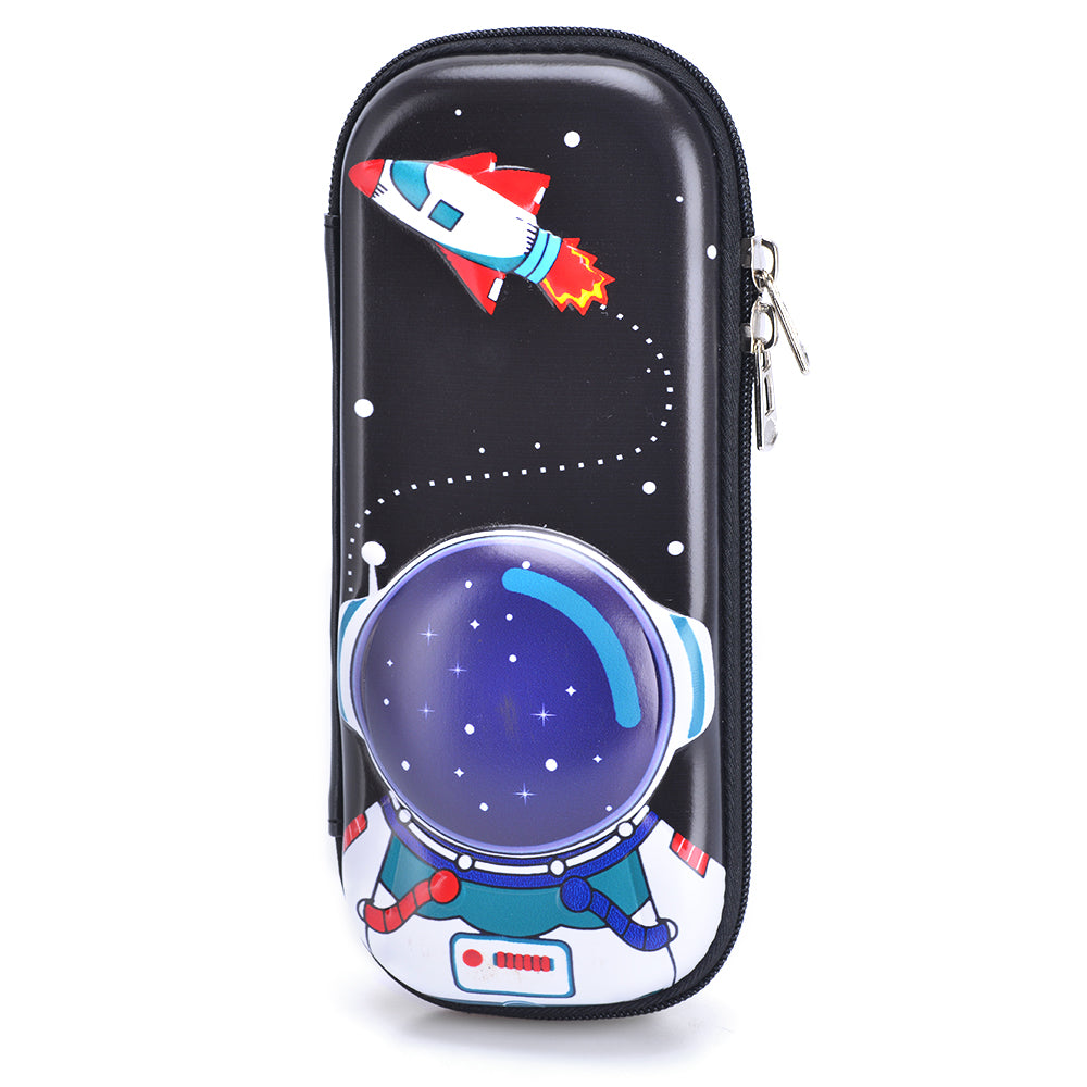 3D Pencil Case Astronaut-Black