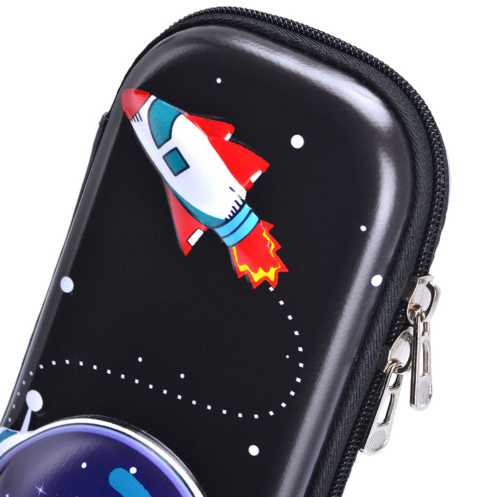 3D Pencil Case Astronaut-Black