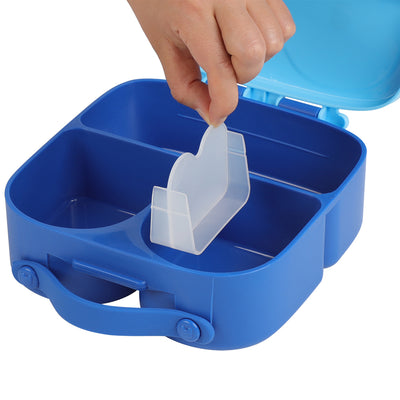 Bento Lunch Box w/t handle- Blue