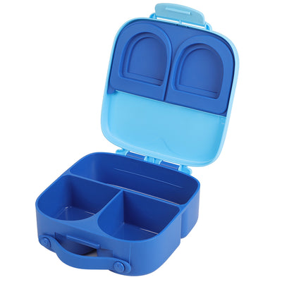 Bento Lunch Box w/t handle- Blue