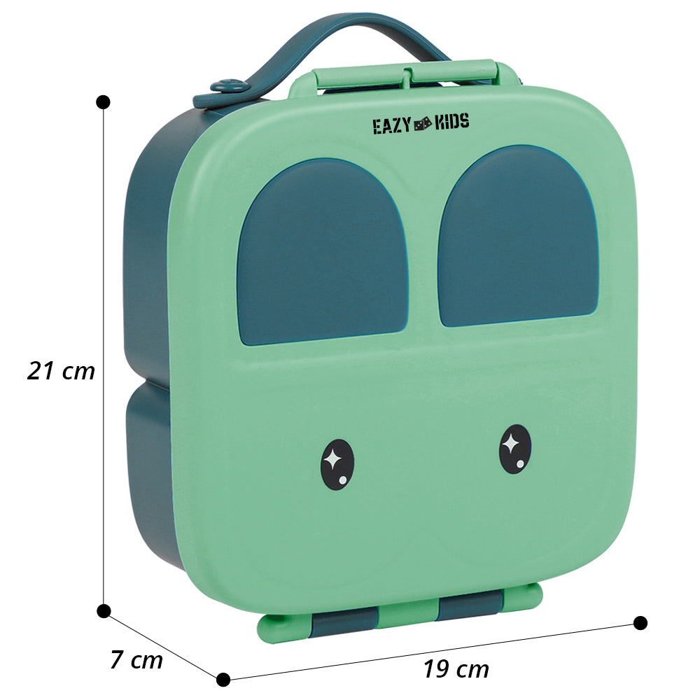 Bento Lunch Box w/t handle- Green