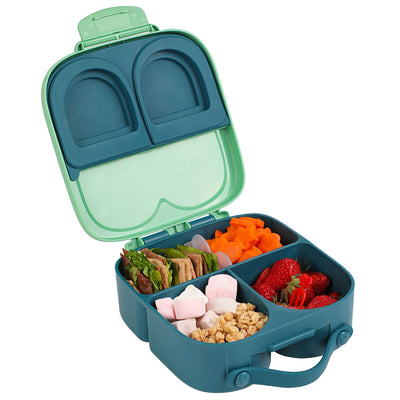 Bento Lunch Box w/t handle- Green