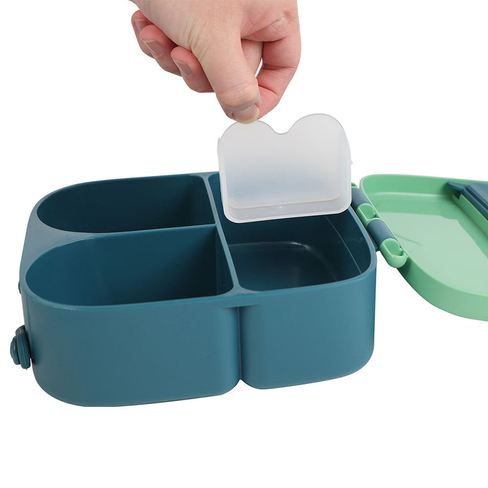 Bento Lunch Box w/t handle- Green