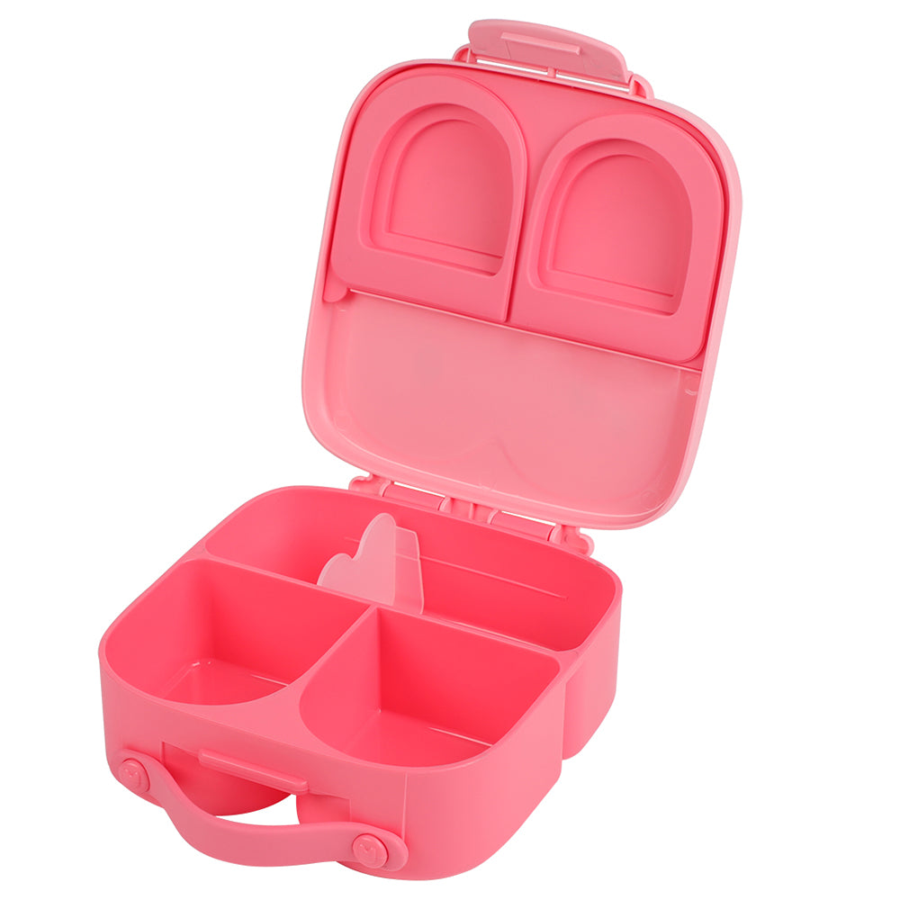 Eazy Kids Bento Lunch Box w/t handle- Pink