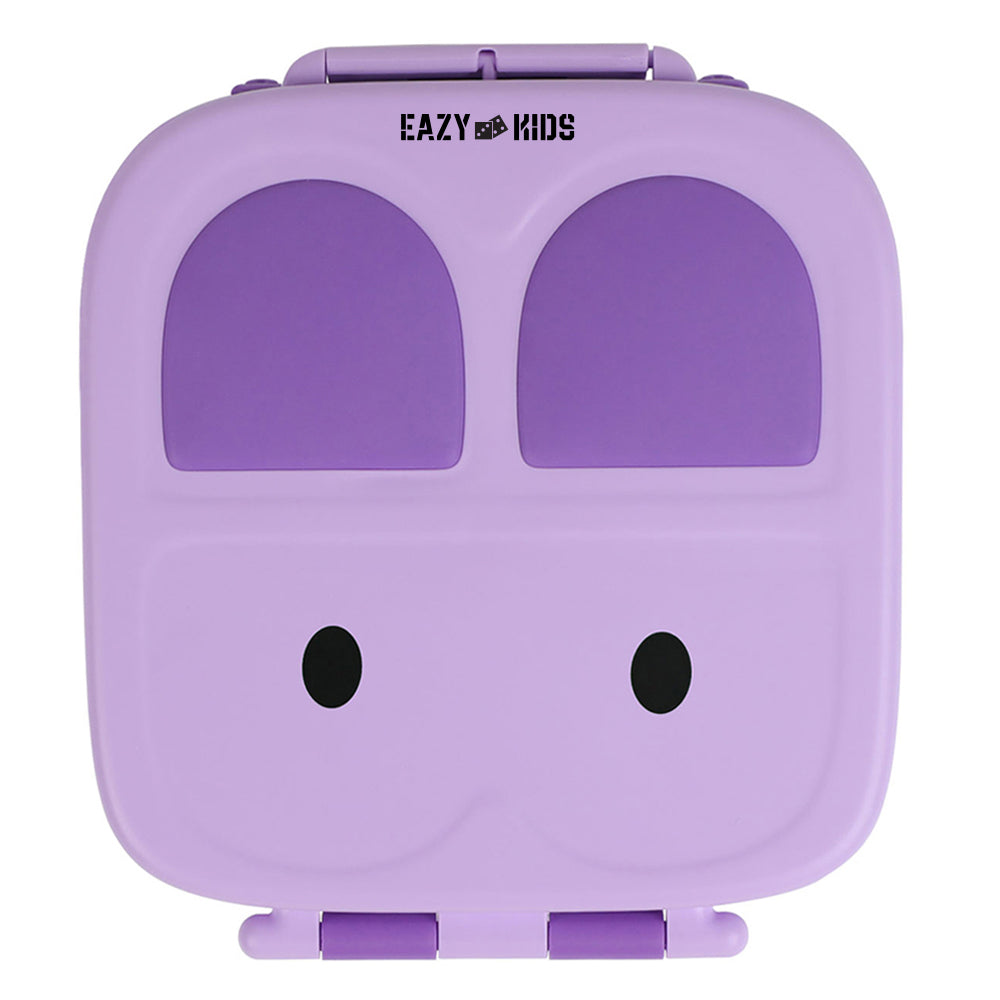 Bento Lunch Box w/t handle- Purple
