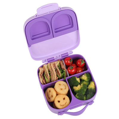 Bento Lunch Box w/t handle- Purple