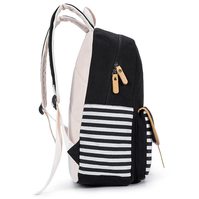 Classic School Bag-Black