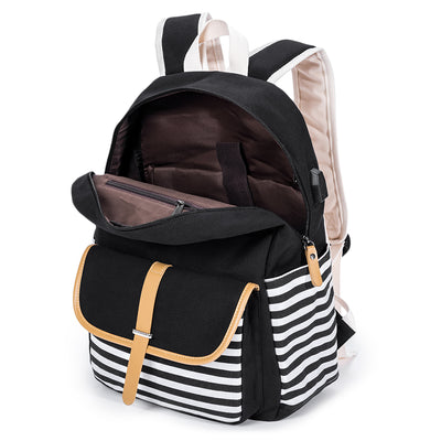 Classic School Bag-Black