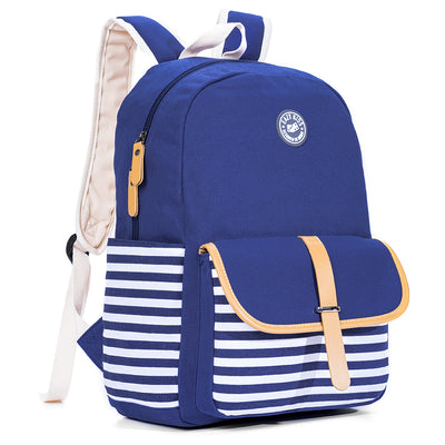 Classic School Bag-Blue